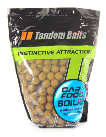 Tandem baits boilies carp food vainilla cream 18mm 1kg