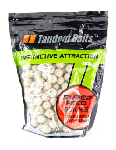 Tandem baits boilies superfeed milky mulberry 18mm 1kg