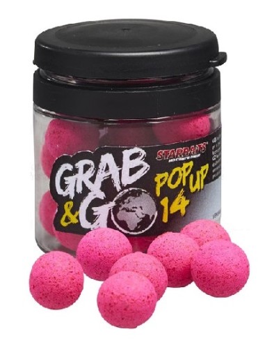 Starbaits global pop-ups straberry jam 14mm 20gr