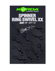 Korda spinner ring swivel XX nº11 10unds
