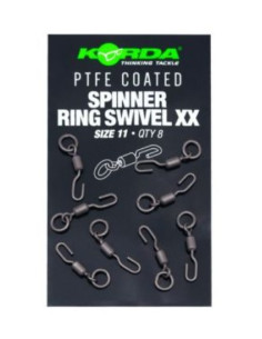 Korda PTFE spinner ring swivel XX nº11 8unds
