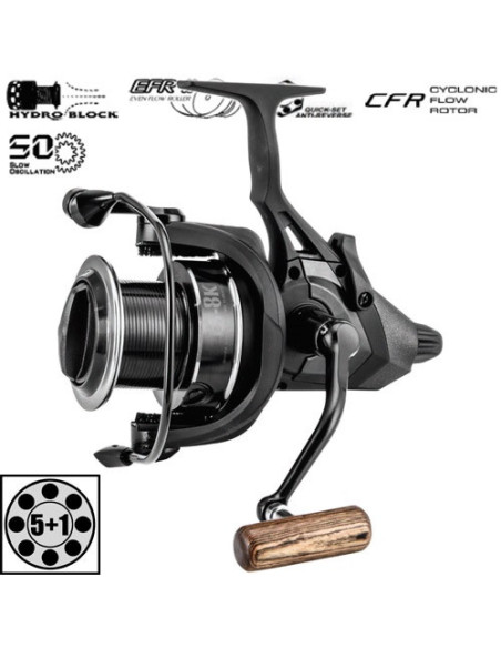 Okuma carrete LS baitrunner 8K
