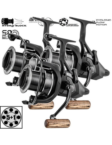 Okuma carrete LS baitrunner 8K 3unds