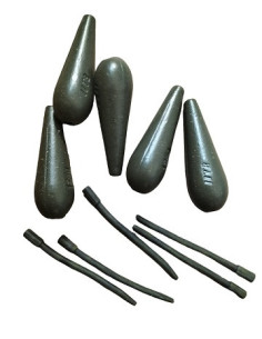 Ocarp plomos distance inline 125gr 5unds