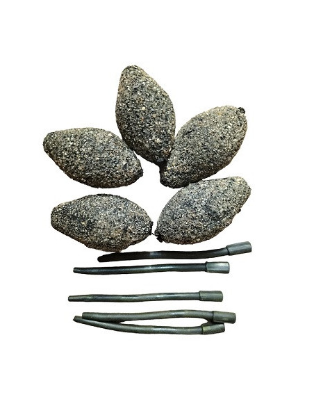 Ocarp plomos oliva inline arena 125gr 5unds