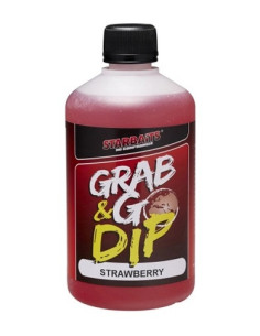 Starbaits dip grab&go straberry jam 500ml