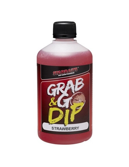 Starbaits dip grab&go straberry jam 500ml