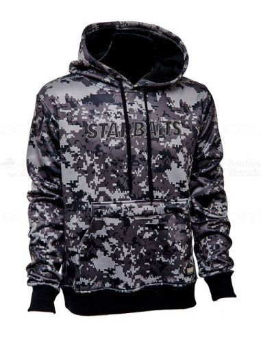 Starbaits hoddie bank digi camo talla L