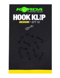 Korda hook klip medium 10unds