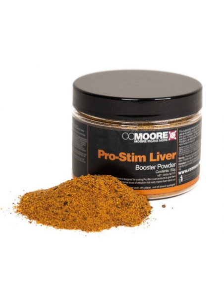 Cc moore bait booster powder pro-stim liver 250gr