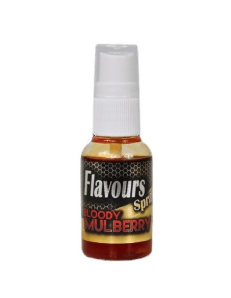 Proelite baits gold flavour spray bloody mulberry 30ml