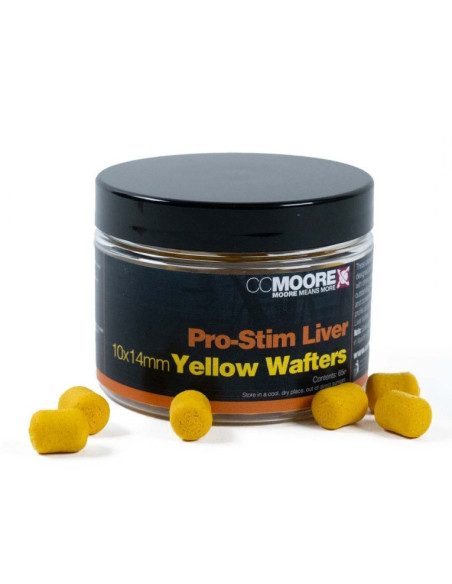 Cc moore dumbell wafters pro-stim liver yellow