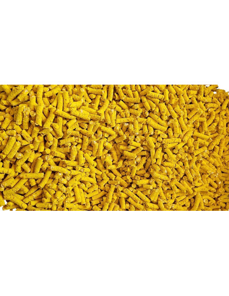 Particles pellets flumino amarillo 3kg