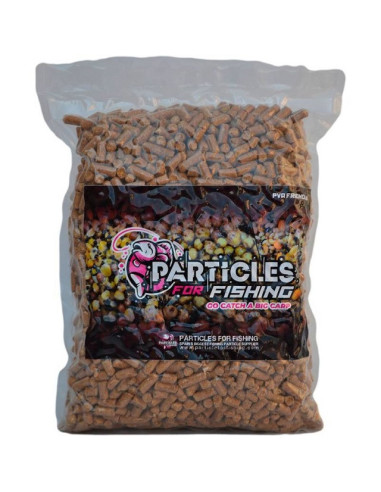 Particles for fishing pellets maiz 3kg