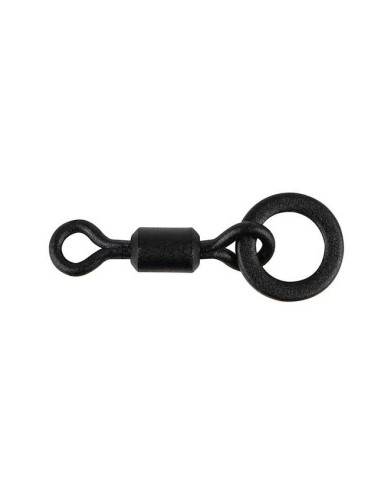 Fox essentials mini hook ring swivels 10unds