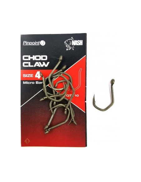 Nash new chod claw nº4 10unds
