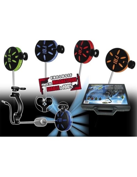 Fun fishing cofre FBI ILUMINATOR blancos 4 unds