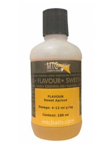 MTC baits flavour sweet apricot(albaricoque) 100ml