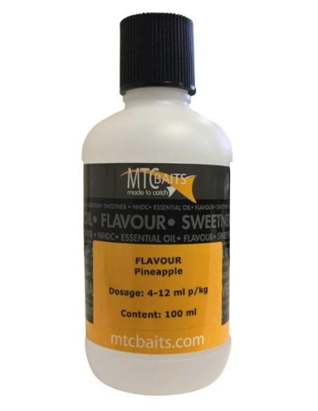 MTC baits flavour pineapple (piña) 100ml