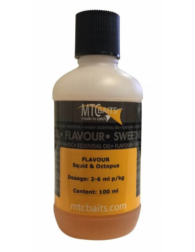 MTC baits flavour squid octopus(calamar pulpo)100ml