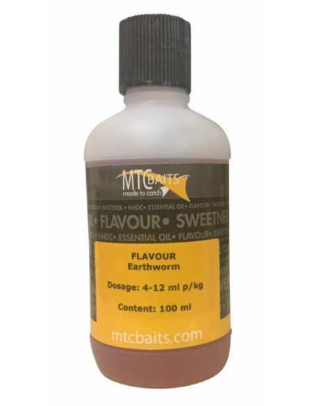 MTC baits flavour earthworm (lombriz) 100ml