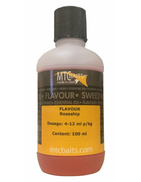 MTC baits flavour roseship (rosa) 100ml