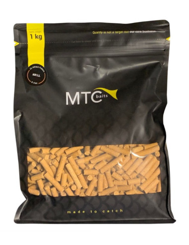 MTC baits pellets hi-attract krill 1kg
