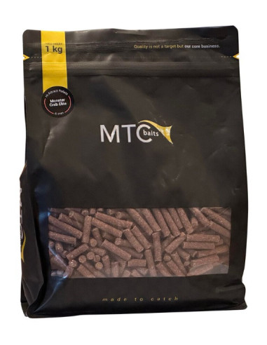 MTC baits pellets hi-attract monster crab 1kg