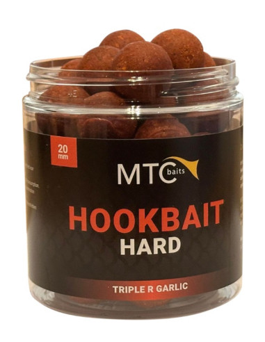 MTC baits hookbait hard triple R garlic 20mm