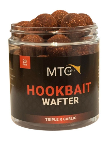 MTC baits hookbait wafter triple R garlic 20mm