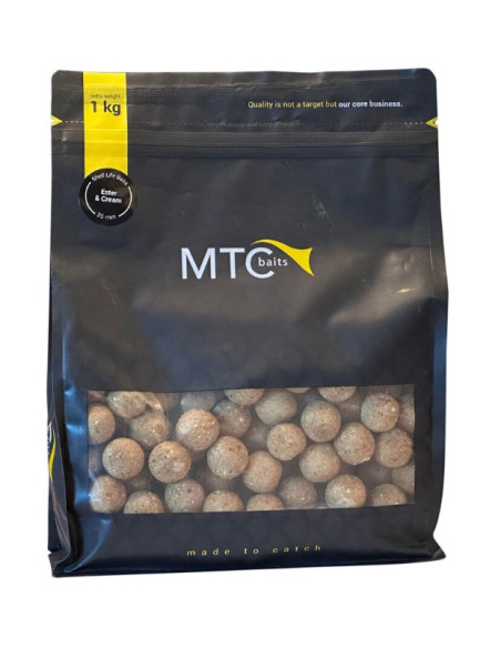 MTC baits boilies ester & cream 20mm 1kg