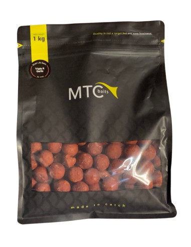 MTC baits boilies triple R garlic 20mm 1kg