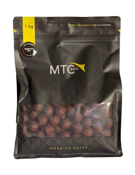 MTC baits boilies response red 20mm 5kg
