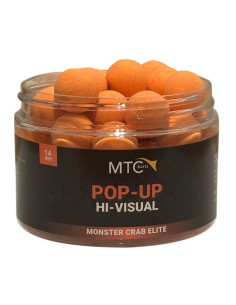 MTC baits pop-up hi-visual monster crab 14mm