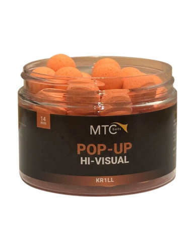 MTC baits pop-up hi-visual krill 14mm