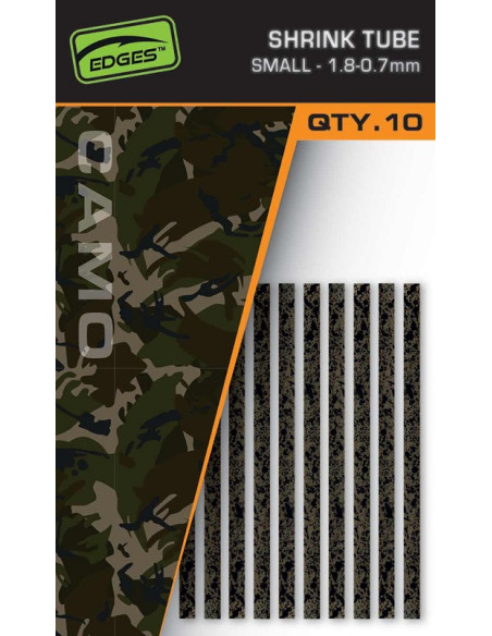 Fox naturals camo shrink tube S 1.8-0.7mm 10unds