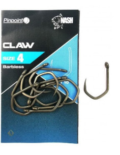 Nash NEW anzuelo claw nº4 10unds (sin muerte)