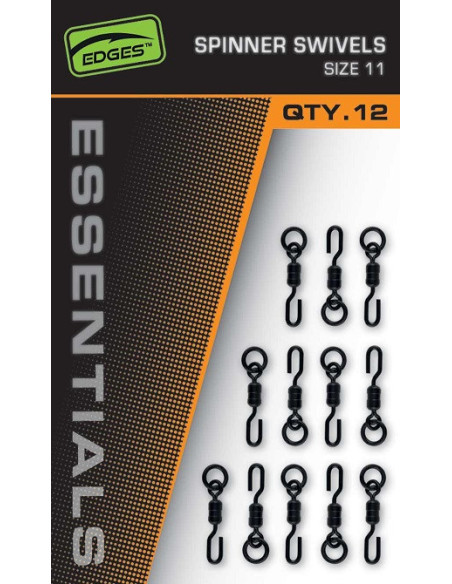 Fox essentials spinner swivels nº11 10unds