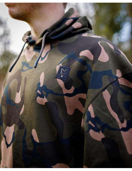 Fox LW camo hoody pullover talla XL