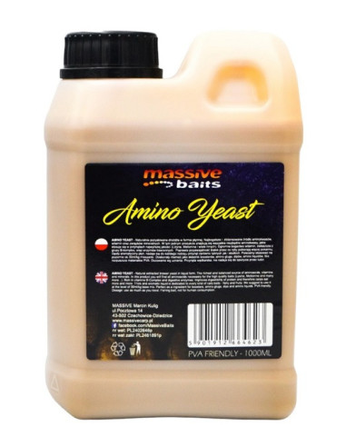 Massive baits liquid amino yeast 1000ml