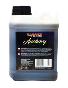 Massive baits liquid anchovy extract 1000ml