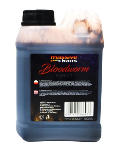 Massive baits liquid bloodworm extract 1000ml