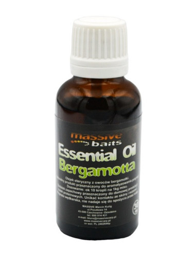 Massive baits essential oil bergamotta 30ml