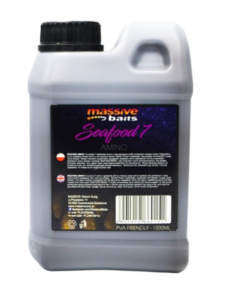 Massive baits liquid seafood amino 7 1000ml