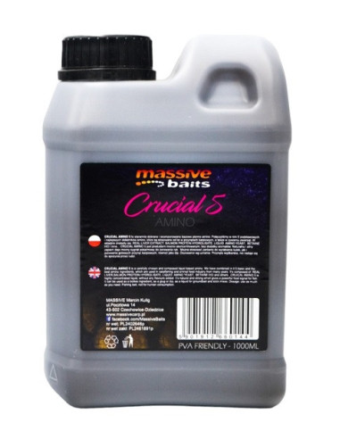 Massive baits liquid crucial amino 5 1000ml