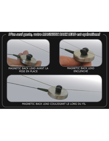 Fun fishing magnetic back lead 90gr 4unds