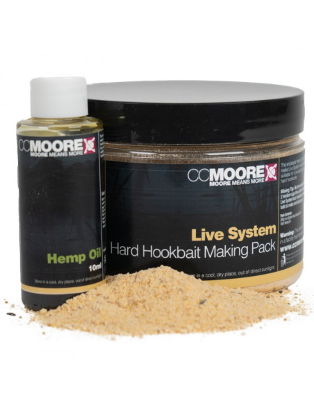 Cc moore hard hookbait live system maiking pack