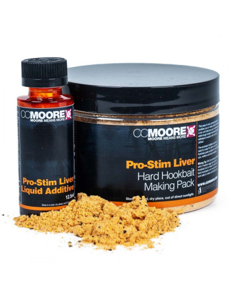Cc moore hard hookbait pro-stim liver maiking pack