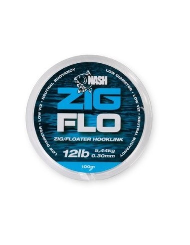 Nash NXT zig hilo flotante 12lb 0.30mm 100m