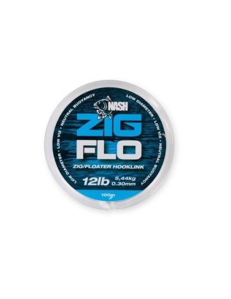 Nash NXT zig hilo flotante 12lb 0.30mm 100m
